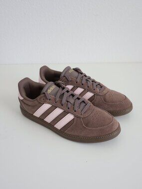 Adidas Breaknet Brown and Pink Sleek Sneakers | 7